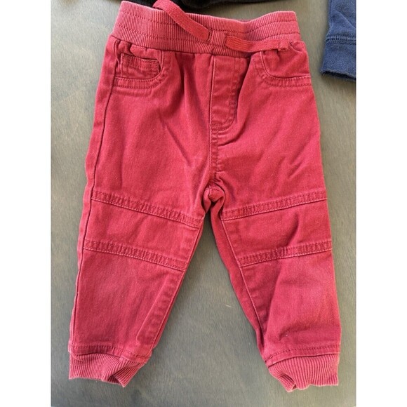 baby boy infant 6M romper jogger chino pants shorts bundle clothes carter's - Picture 6 of 10